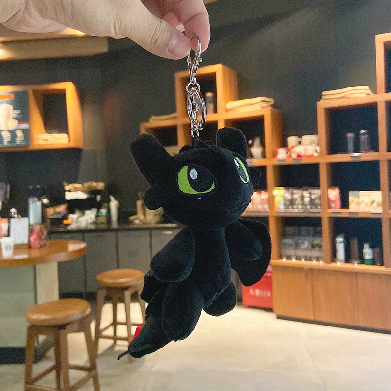 Toothless plushie keychains