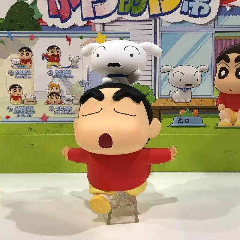 Shinchan Shiro set of 6pcs | Shinchan Figure