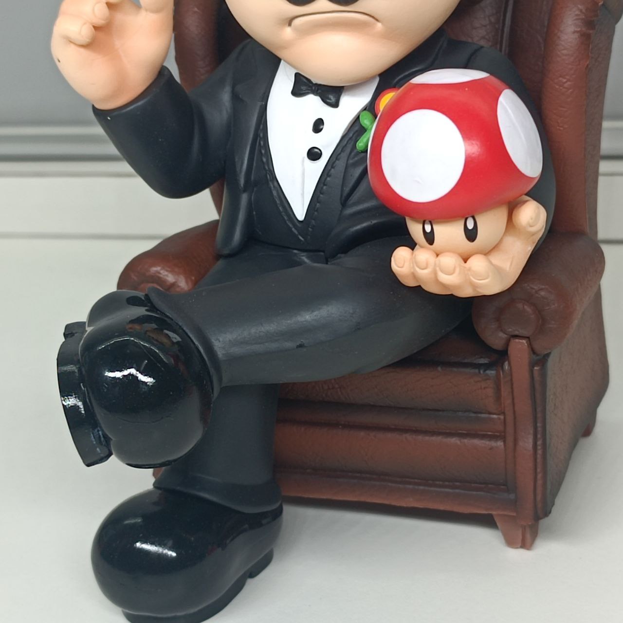 Godfather x Mario Statue
