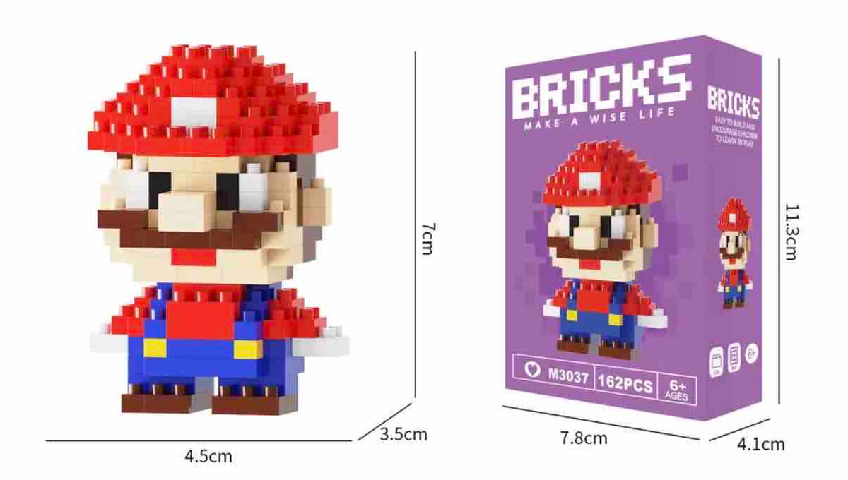 Bricks mario set