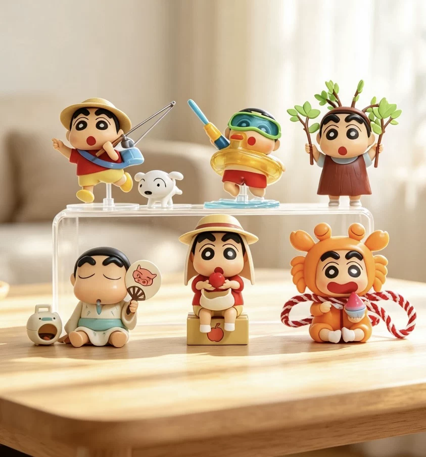 Cute Shinchan summer set of 6pcs