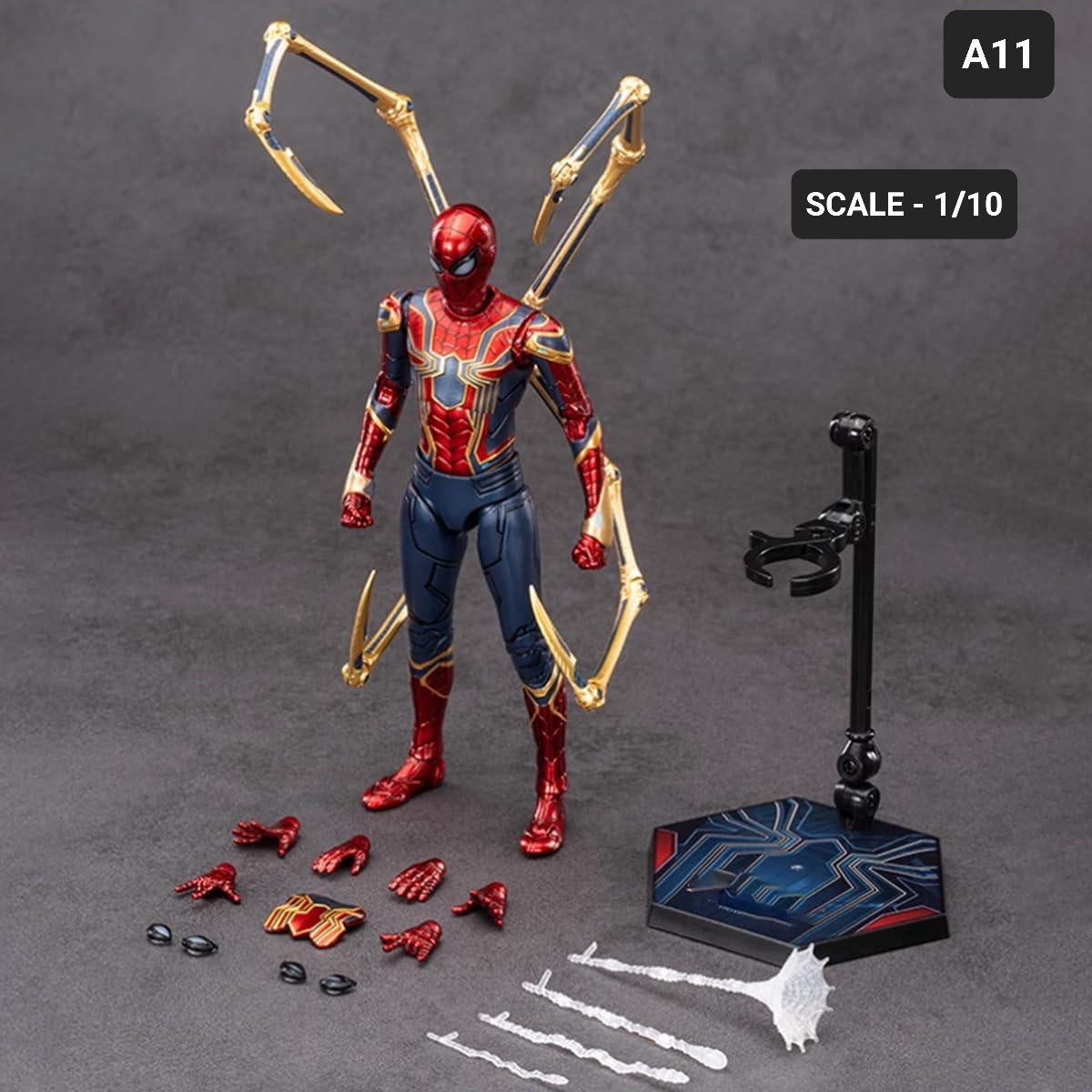Iron Spiderman Zd toys action figure | Marvel