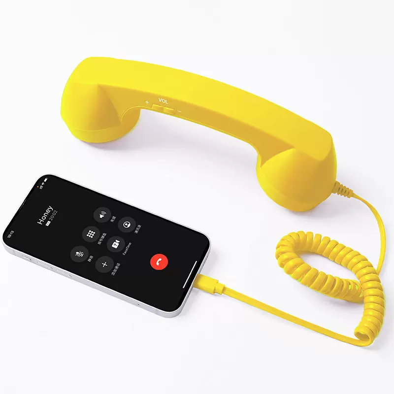 Retro Phone Handset | Phone Receiver for Mobile Phone | Telephone
