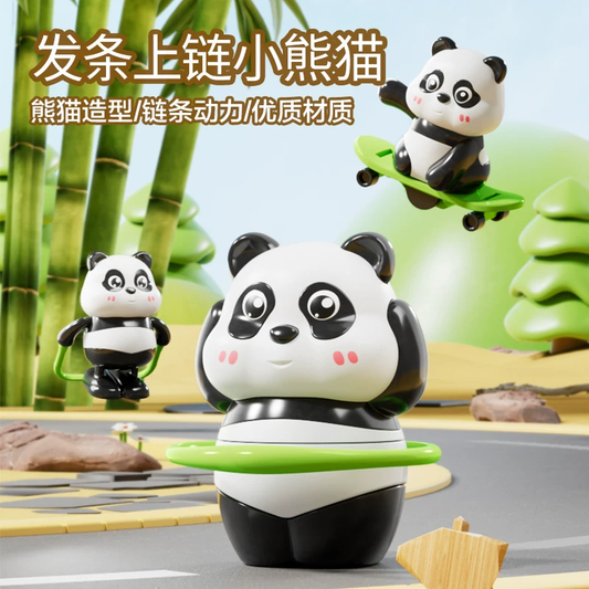Cute moving panda set of 3pcs