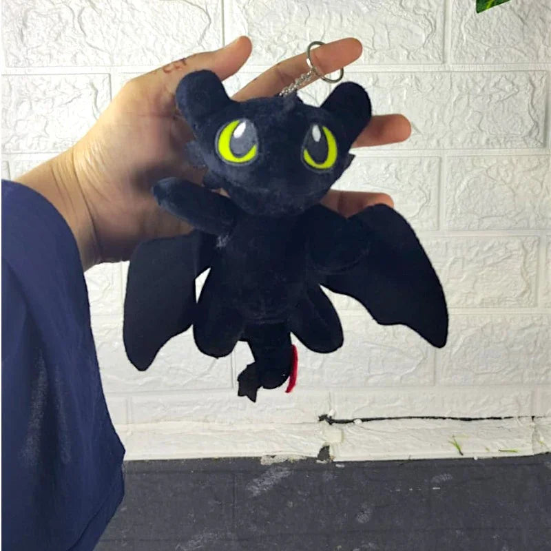 Toothless plushie keychains