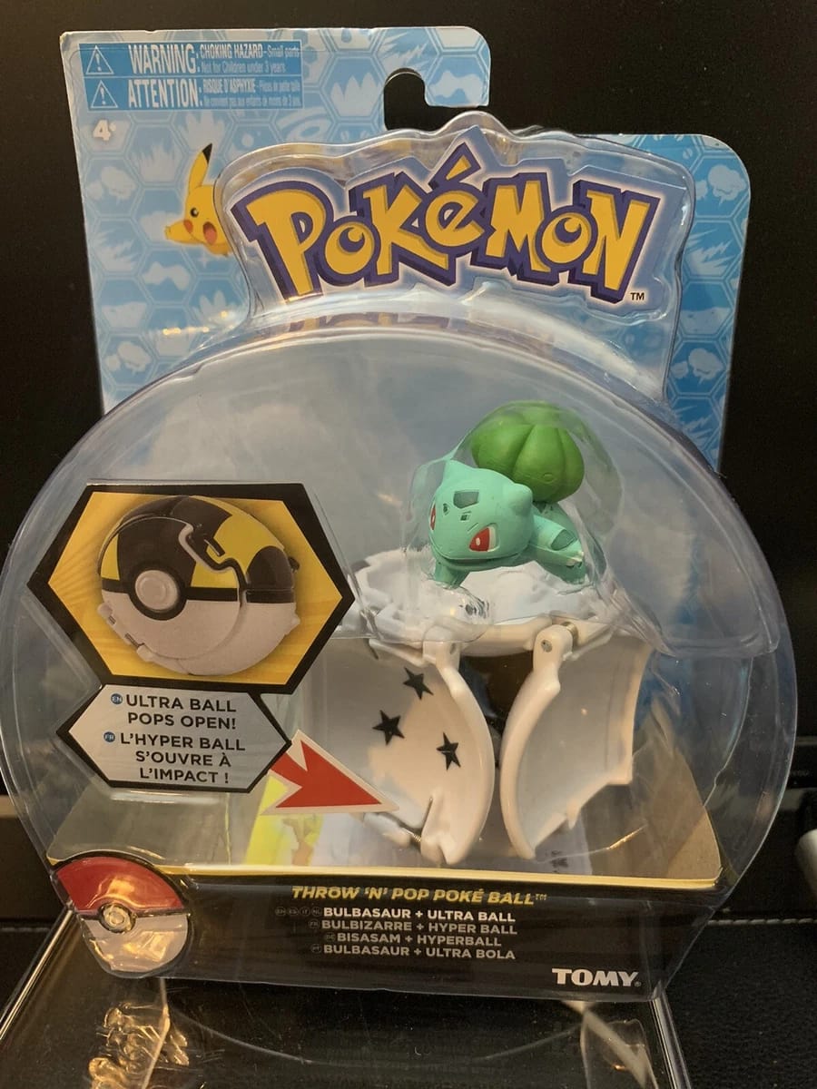 Bulbasaur Throw N Pop Pokeball | Pokemon