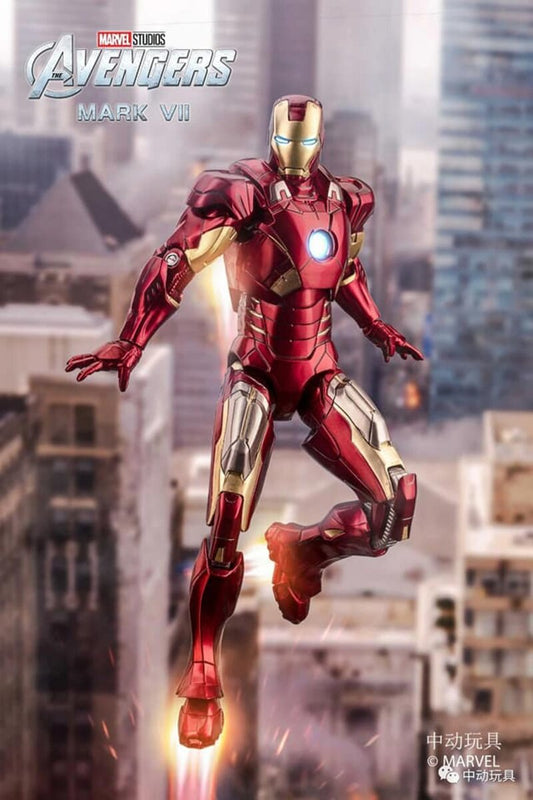 ZD Toys Iron Man Mark 7 (VII)Action Figure ( No Light Up Function )