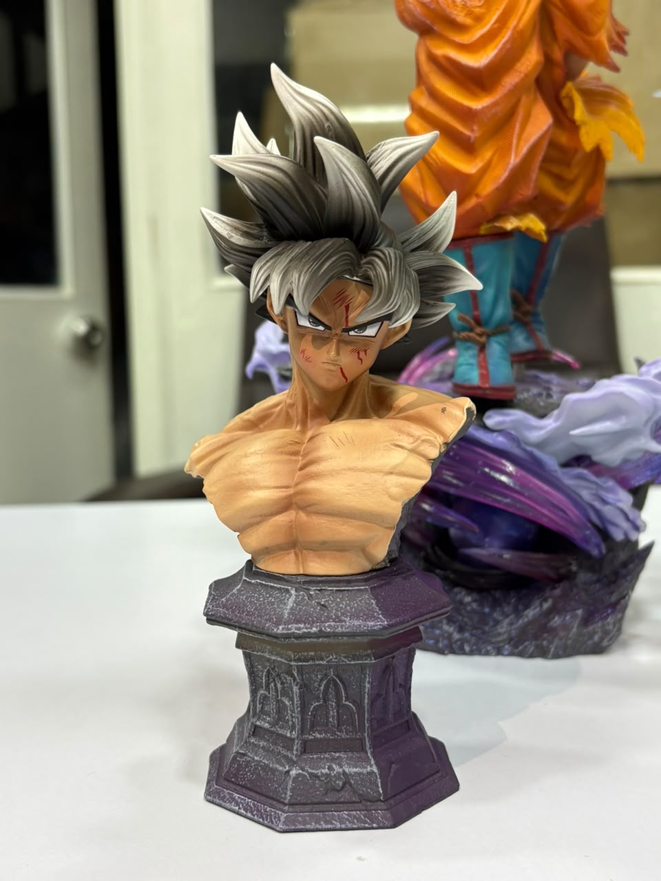 Goku ultra instinct | Dual head | 45cm | Dragon ballz