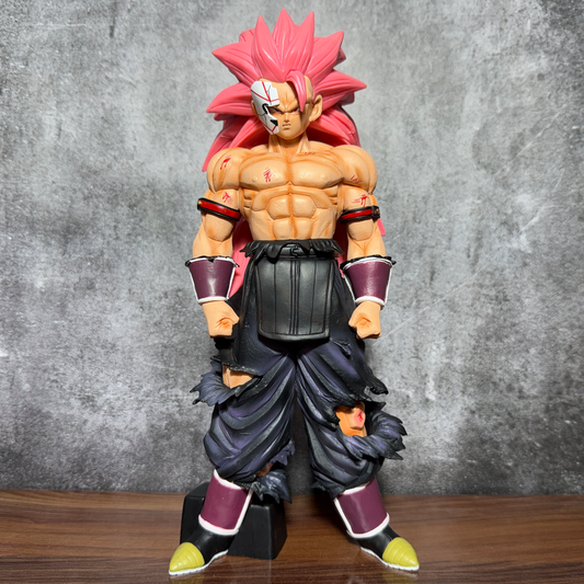 Rose gold Goku ssj3 | 30cm | Magnetic mask | Dragon ballz