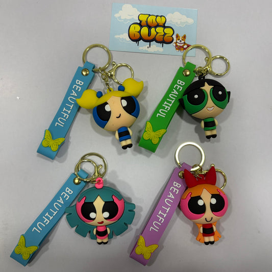 Powerpuff Keychains