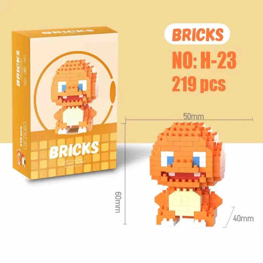 Bricks charmender lego | 219pcs | pokemon