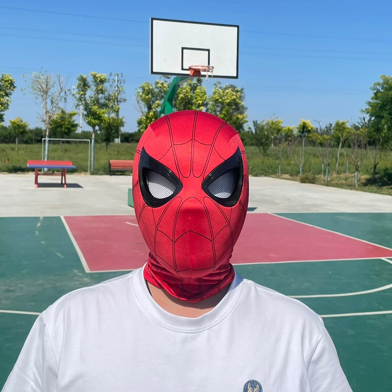 Spiderman Mask | with Moving Eyes, Jaw Motion Activated Blinking Eyelid Spider-Man