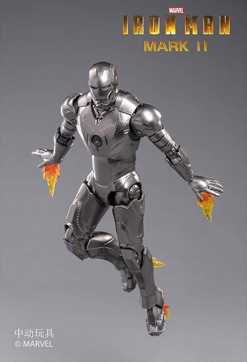 ZD Toys Iron Man Mark 2 (II) Action Figure ( No Light Up Function )