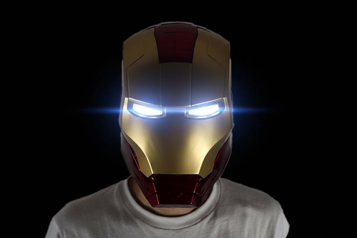 Ironman helmet | Voice command| With voice repeated