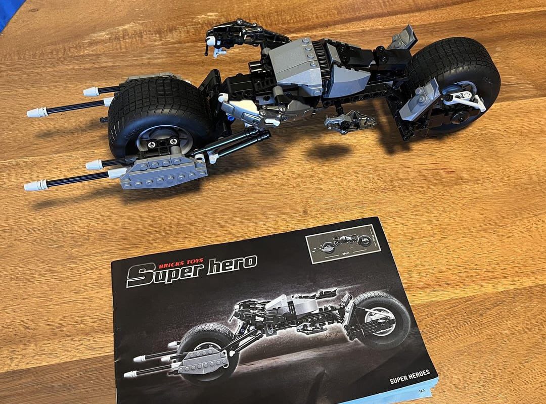 Batpod Lego Set