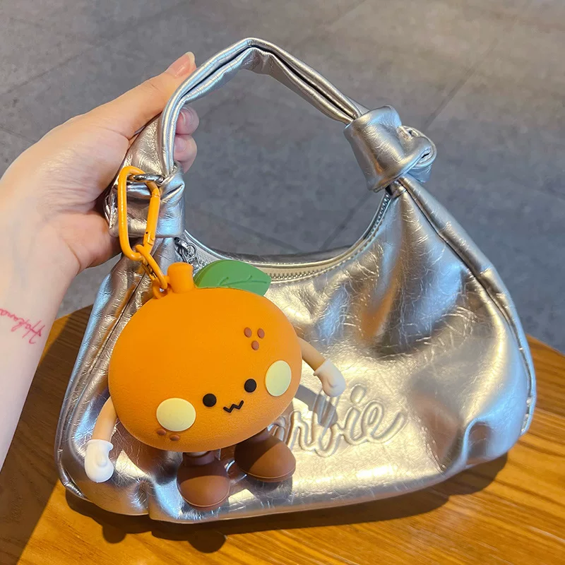 Fruits silicone coin pouch and a bag charm