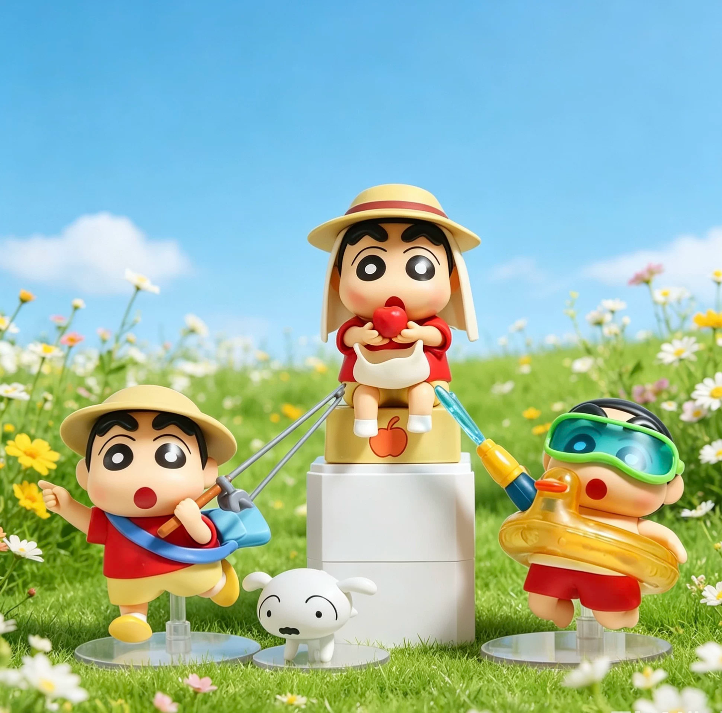 Cute Shinchan summer set of 6pcs