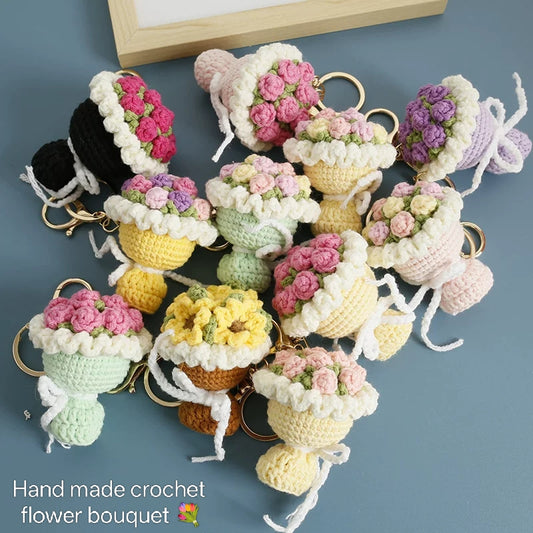 Crochet bouquet | Handmade Keychain