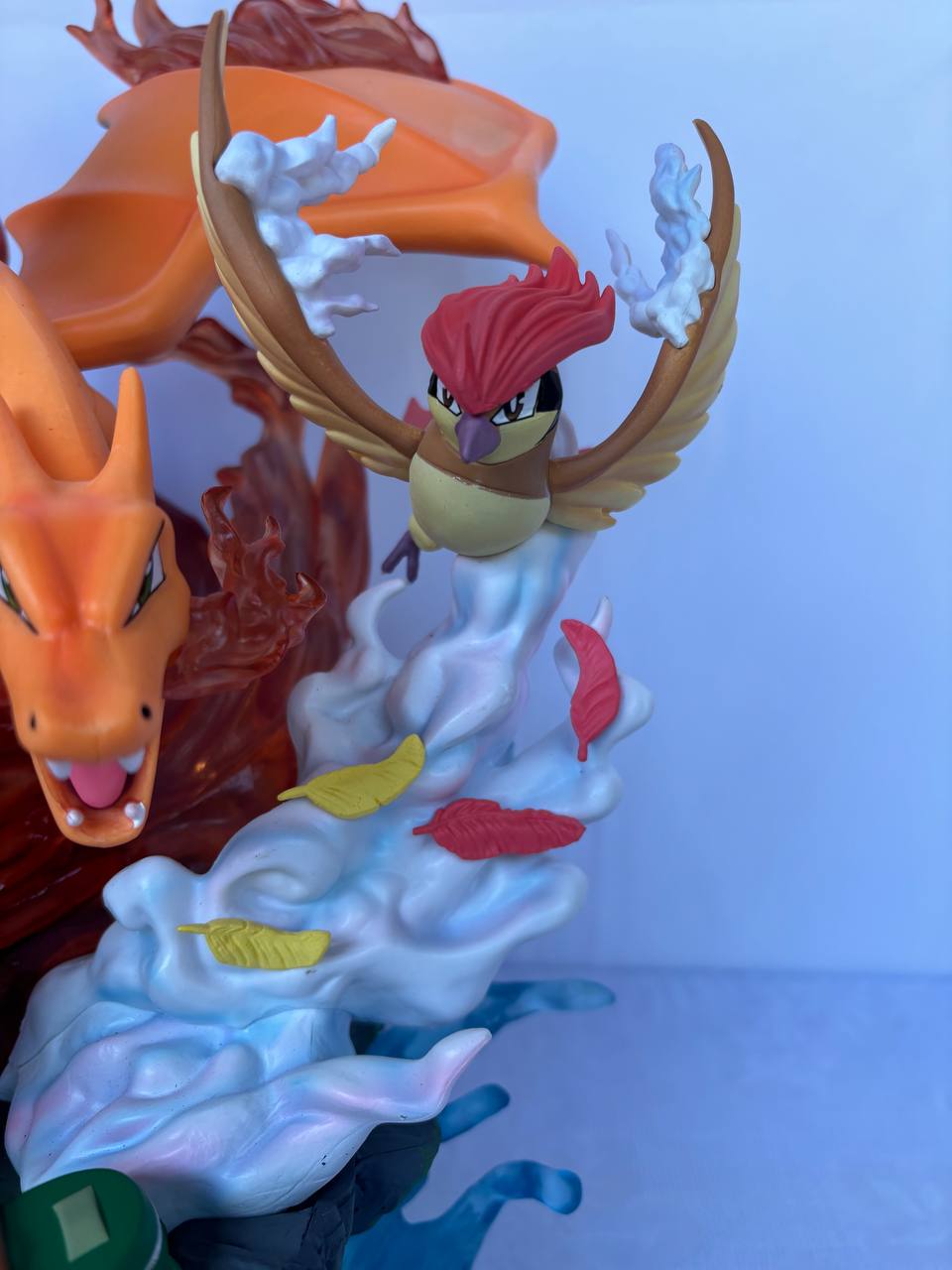 Ash with all Pokemon Figure | Charizard, pikachu , square| 41cm | Premium figure