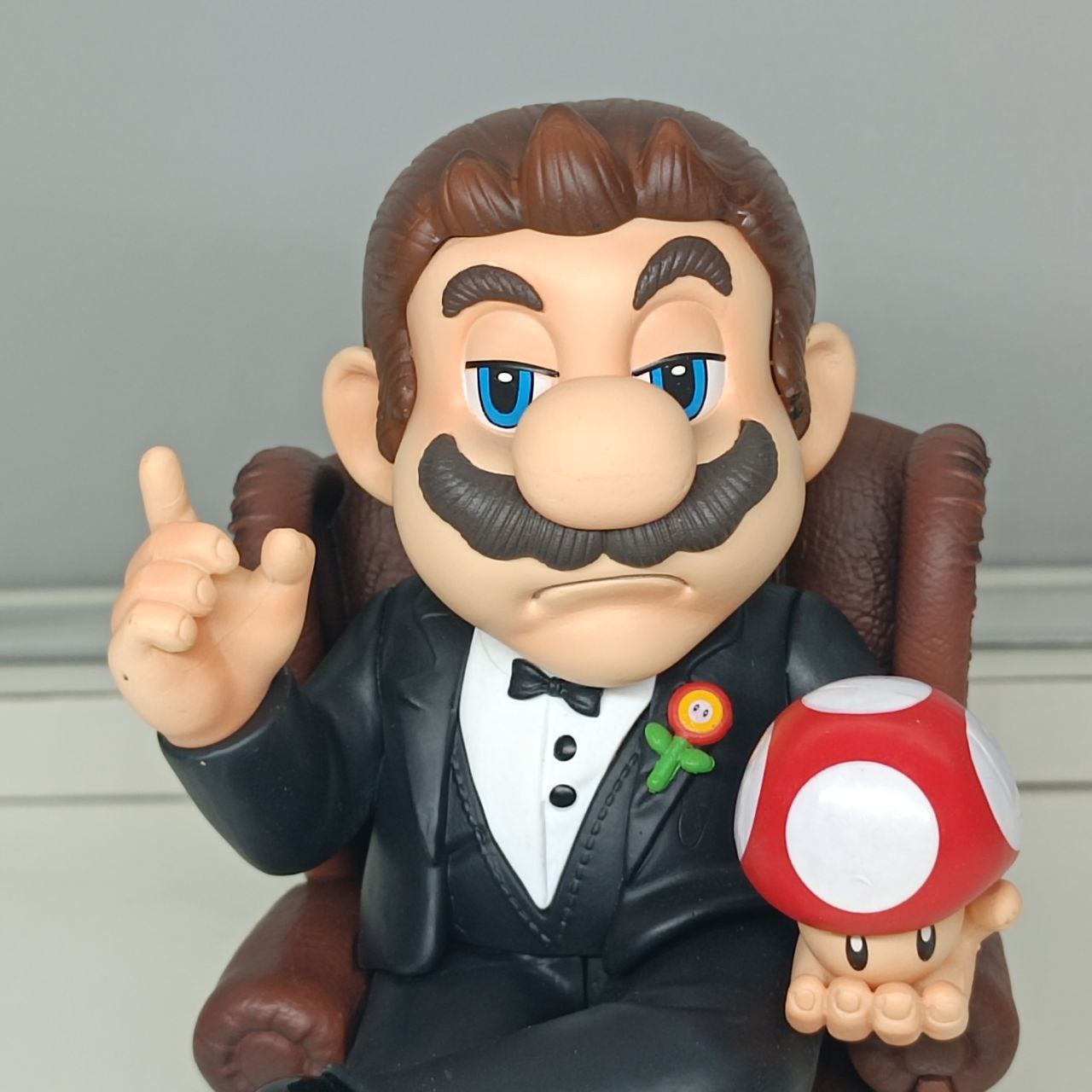 Godfather x Mario Statue