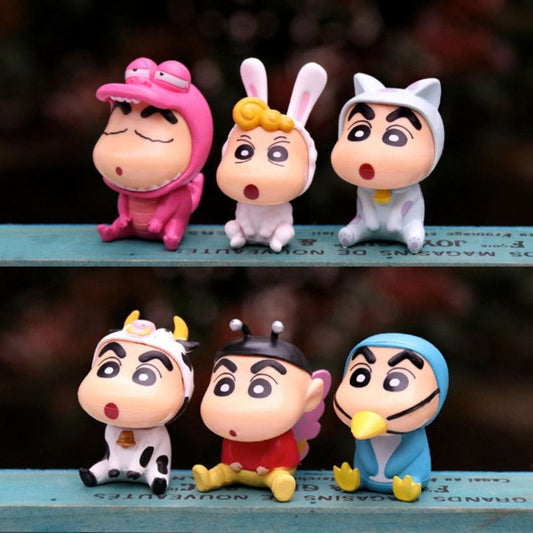 Shinchan Mini Figures | 3-4cm | Random One piece