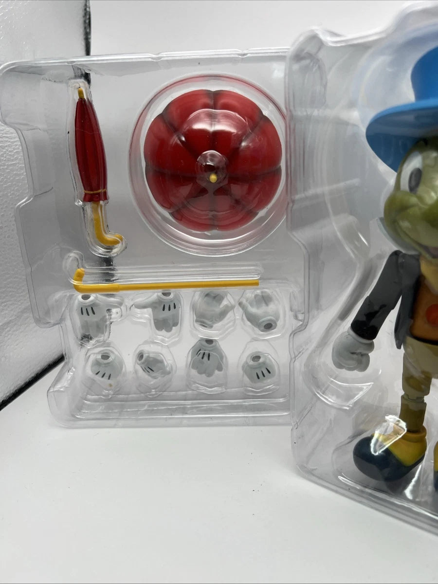 Herocross Disney Hybrid Metal Figuration #029 Jiminy Cricket action figure.