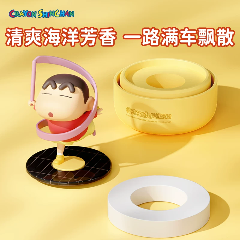 Rotating shinchan for car dashboard with aroma