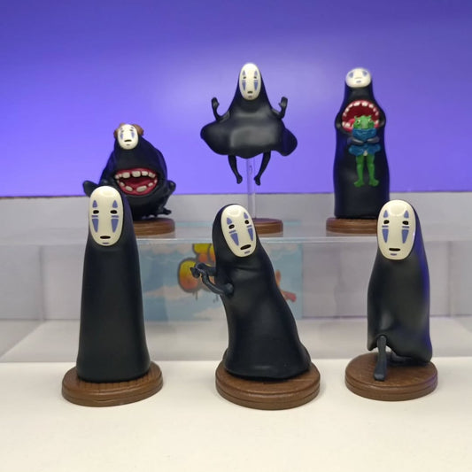 Studio Ghibli -No face figures set of 6pcs