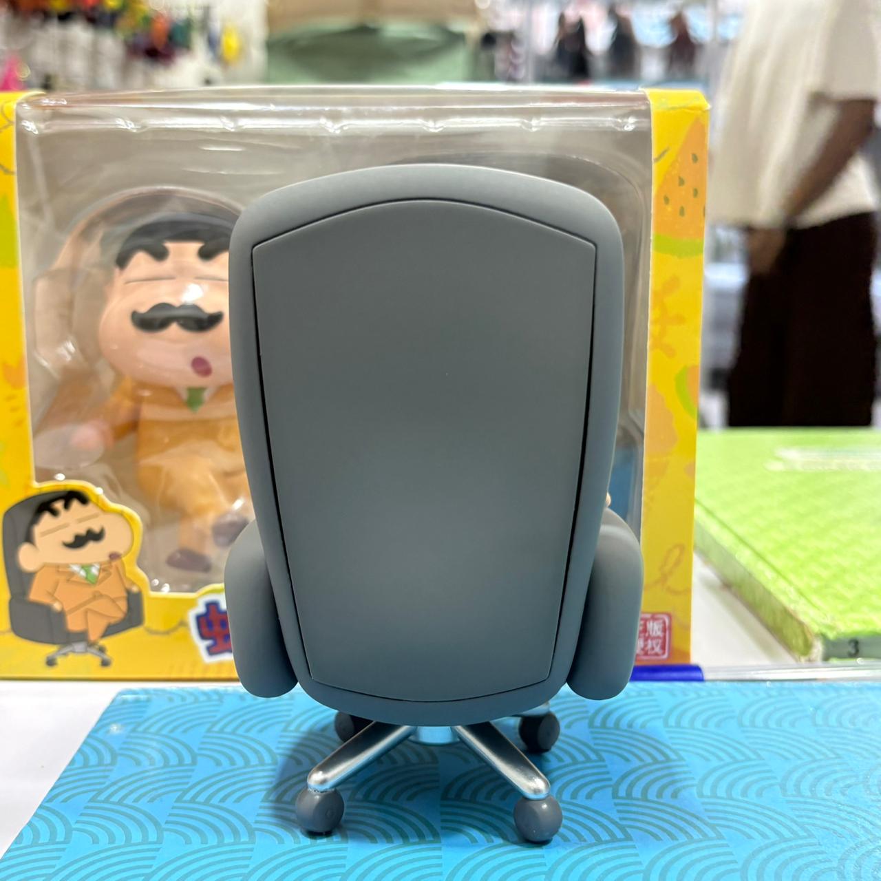 Crayon Shinchan Hiroshi Nohara Office Chair Figure | Shinchan