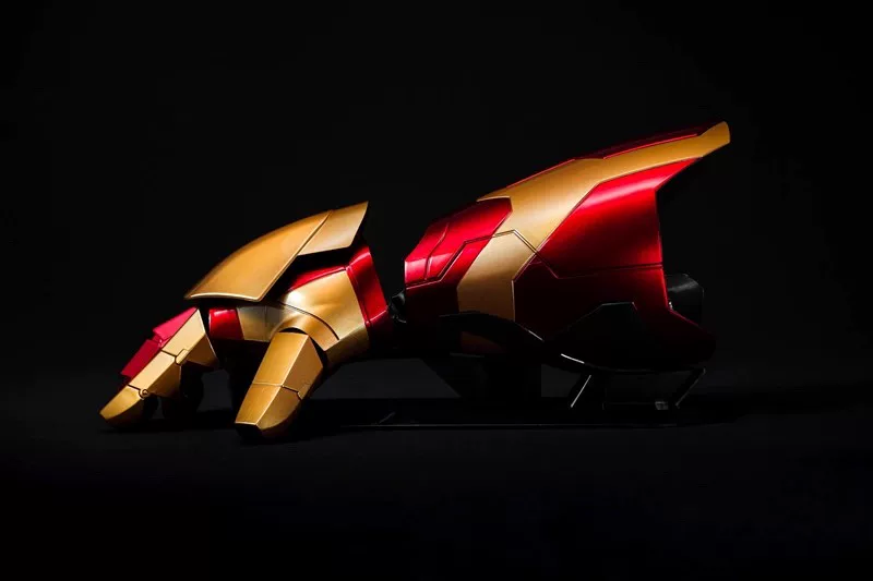 Iron Man MK42 1/1 Gauntlet Arm Wearable Cosplay Armor Voice/Remote Control