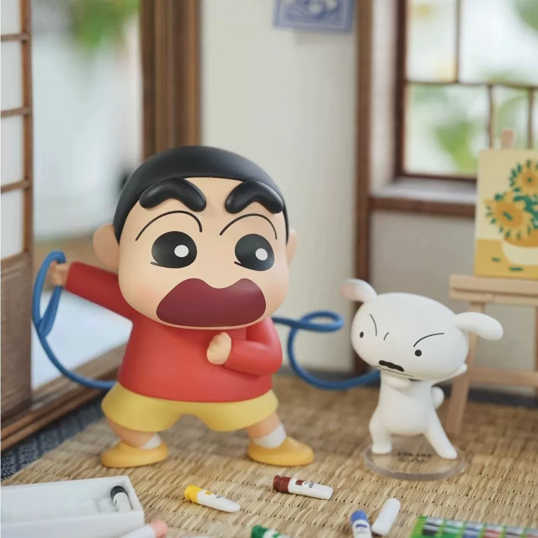 Shinchan Shiro set of 6pcs | Shinchan Figure