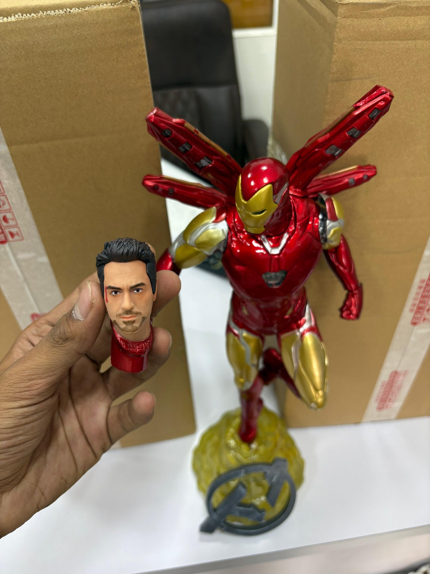 Ironman Led Statue | 45cm