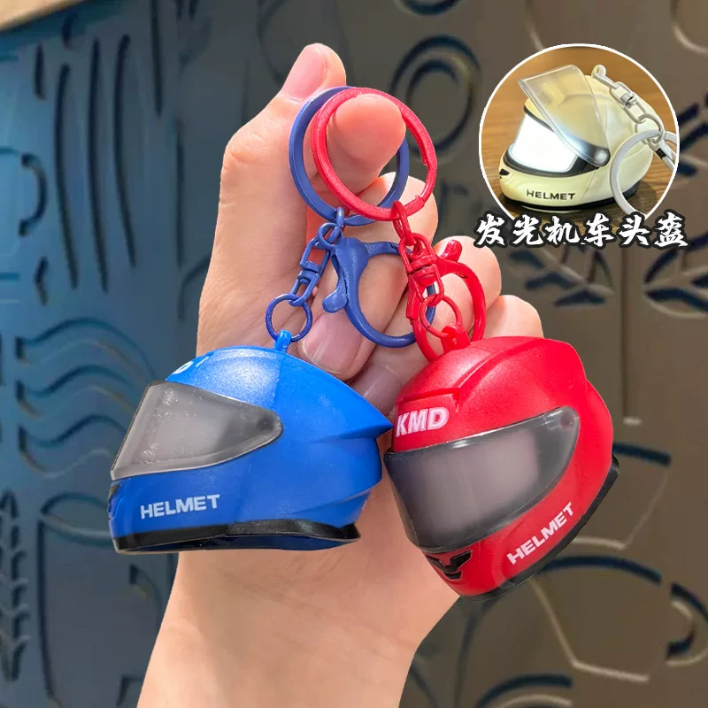 Mini helmet kecychain | With Led lights | For bikes and cycle