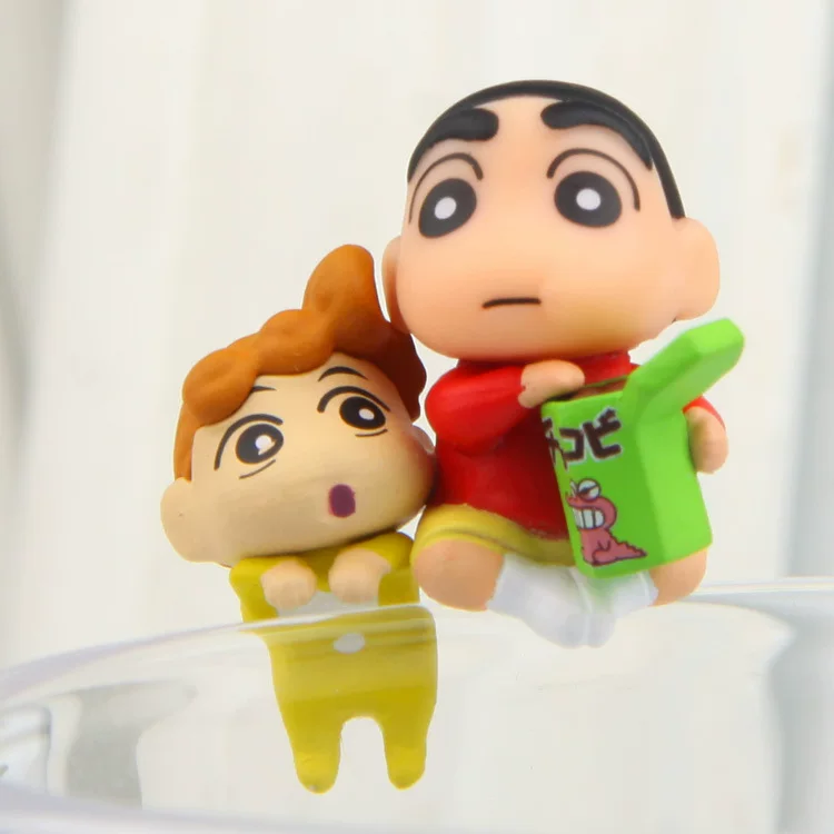 Shinchan glass decoration set | Set of 7pcs | Shinchan new set