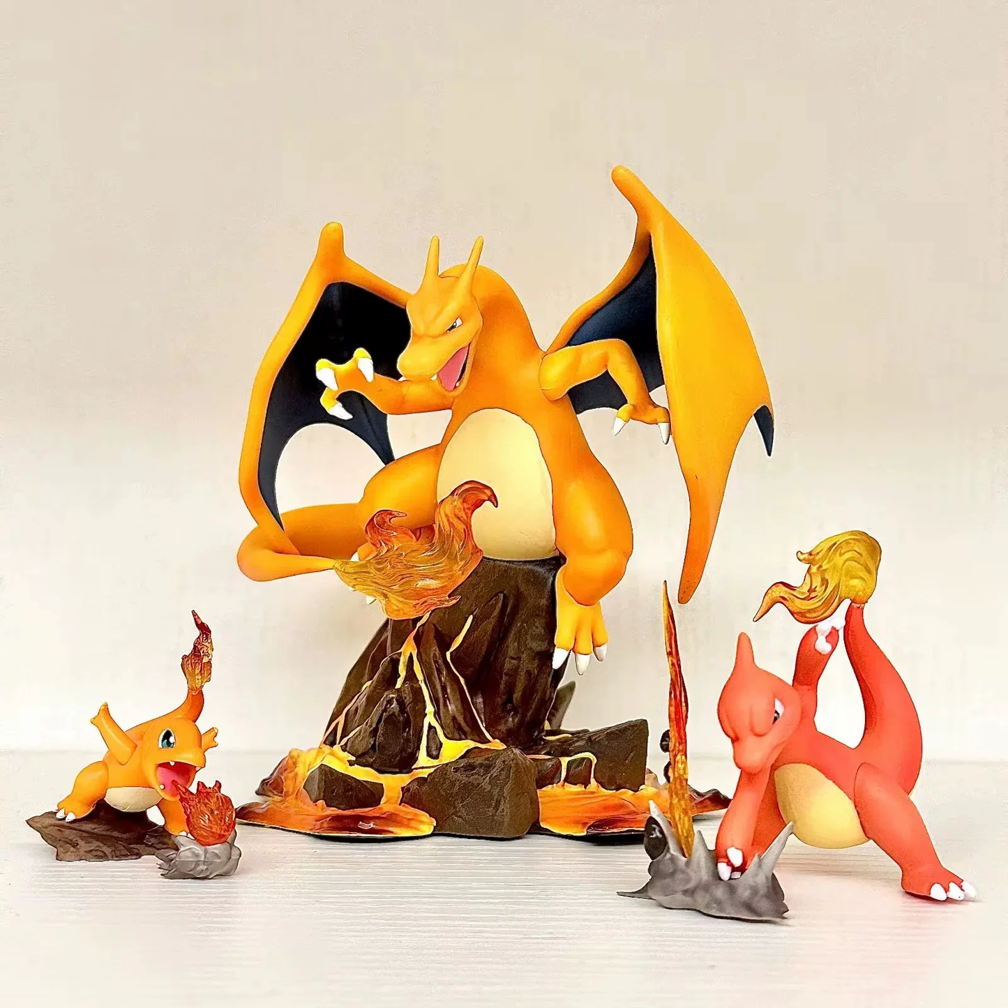Charizard Evolution Figurine Set of 3pcs | Pokemon Figure