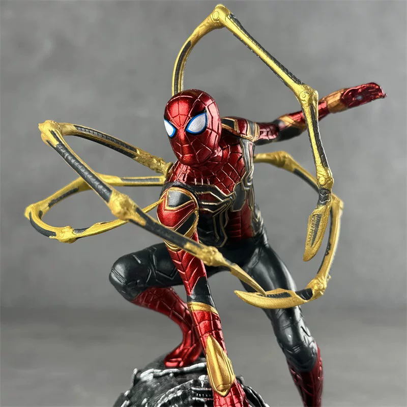 Iron Spiderman Statue