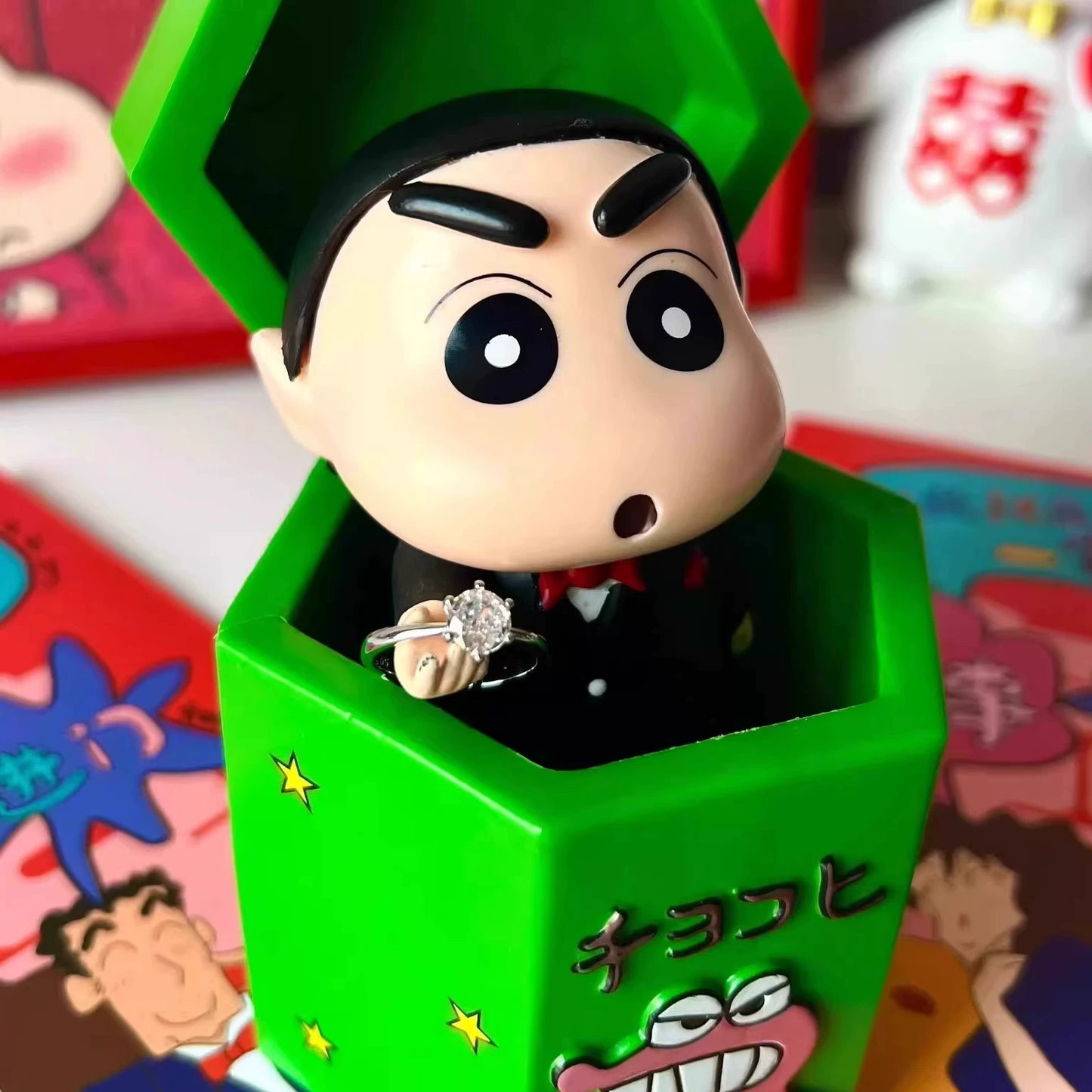 Proposal Shinchan | With ring