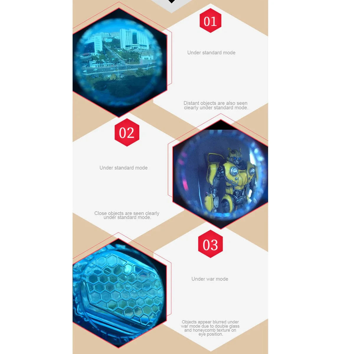 Killerbody 1:1 Wearable Bumblebee Helmet English Voice Control