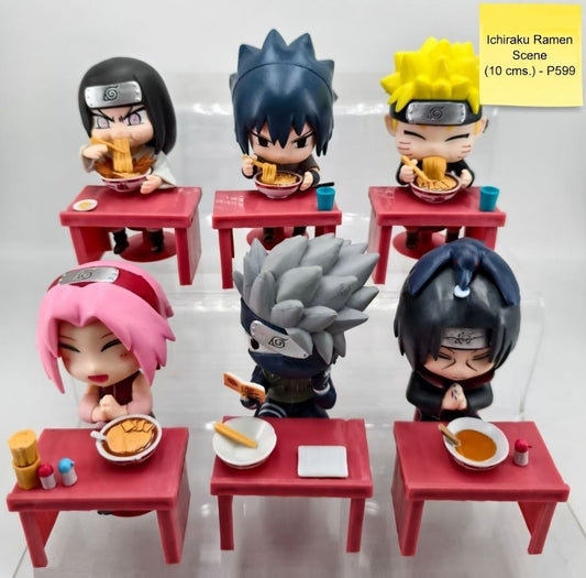 Naruto Eating Ramen Set | Set of 6pcs