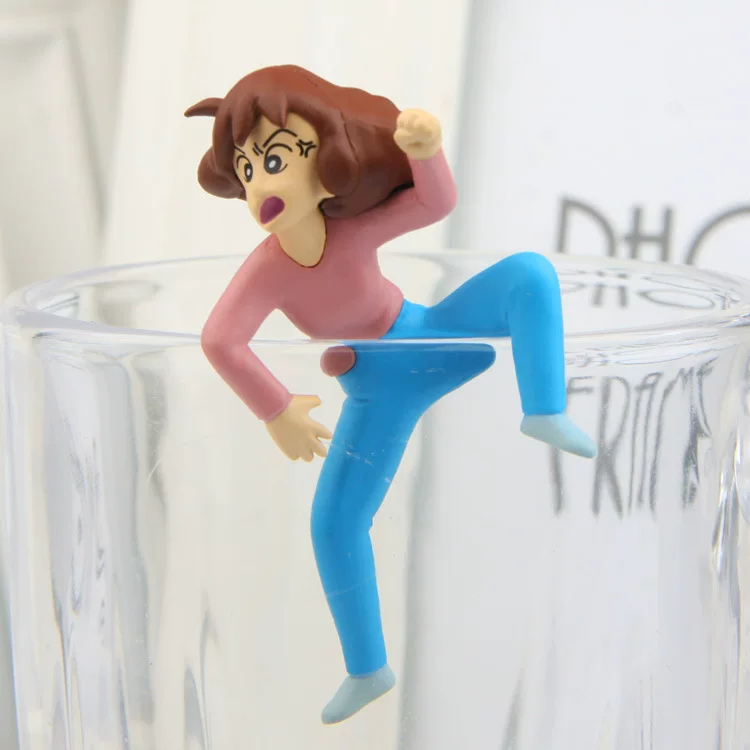Shinchan glass decoration set | Set of 7pcs | Shinchan new set