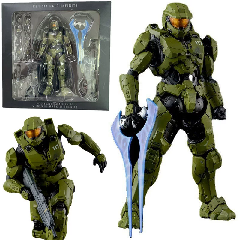 RE:EDIT Halo Infinite Master Chief Mjolnir Mark VI (GEN 3) 1/12 scale action figure