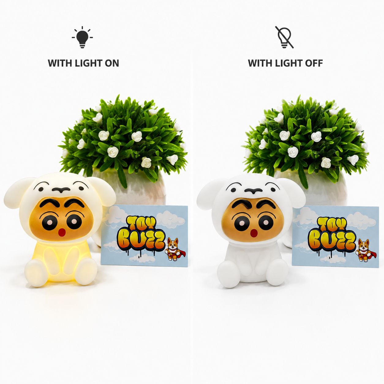 Shinchan lamp | Unicorn lamp | Pand lamp | Night lamp | Night light