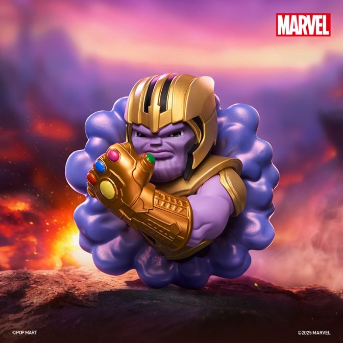 Marvel 3D fridge magnets | With display stand | Set of 6pcs | Avenger