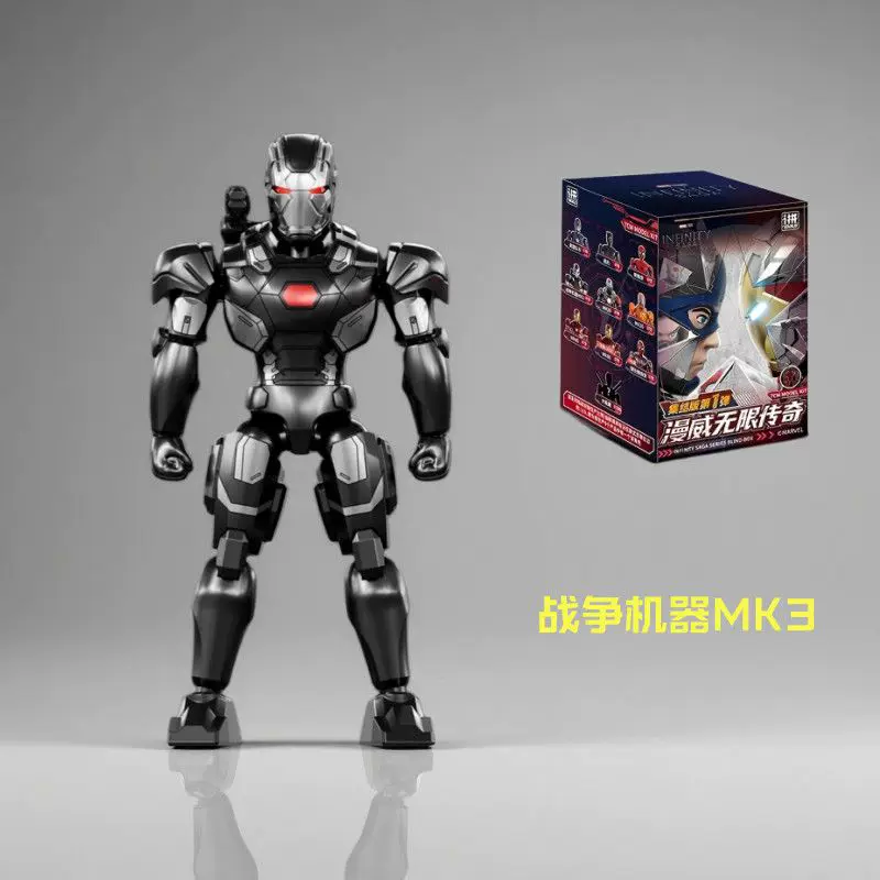 Marvel model kit blind box | Lego set | Ironman, Spiderman black panther  | 1 random box