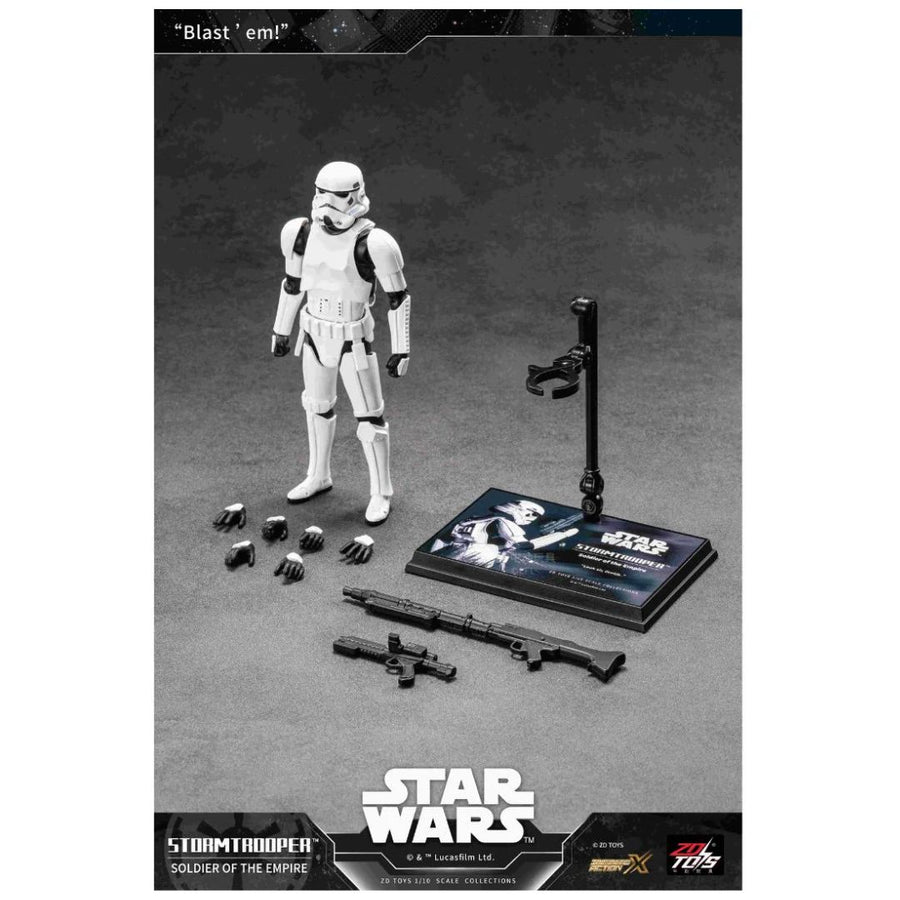 Zd toys storm trooper action figure| 7inch | Star wars