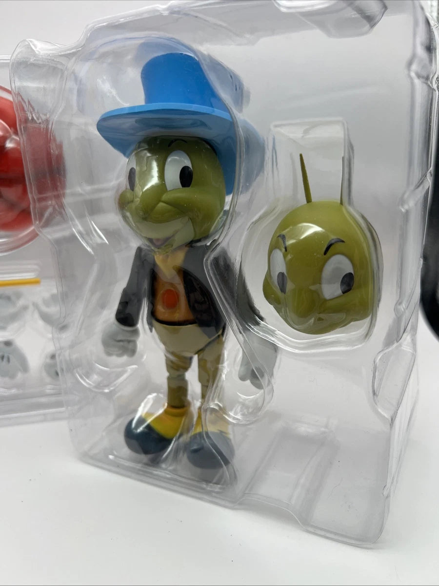 Herocross Disney Hybrid Metal Figuration #029 Jiminy Cricket action figure.