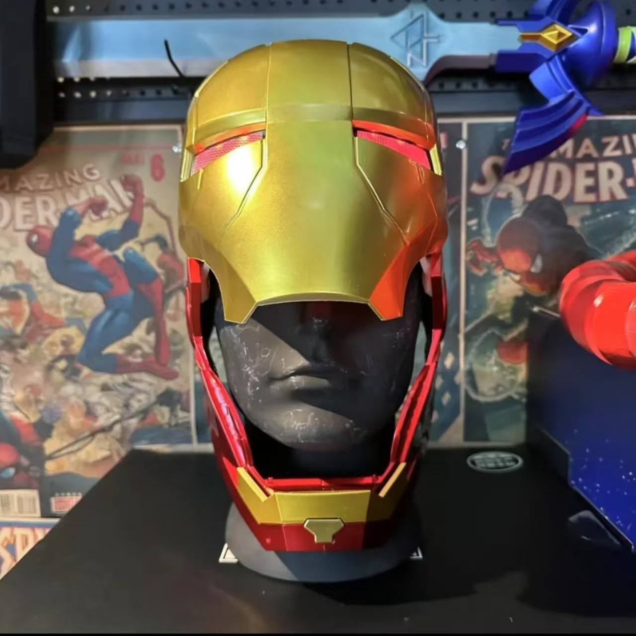 Ironman helmet | Voice command| With voice repeated
