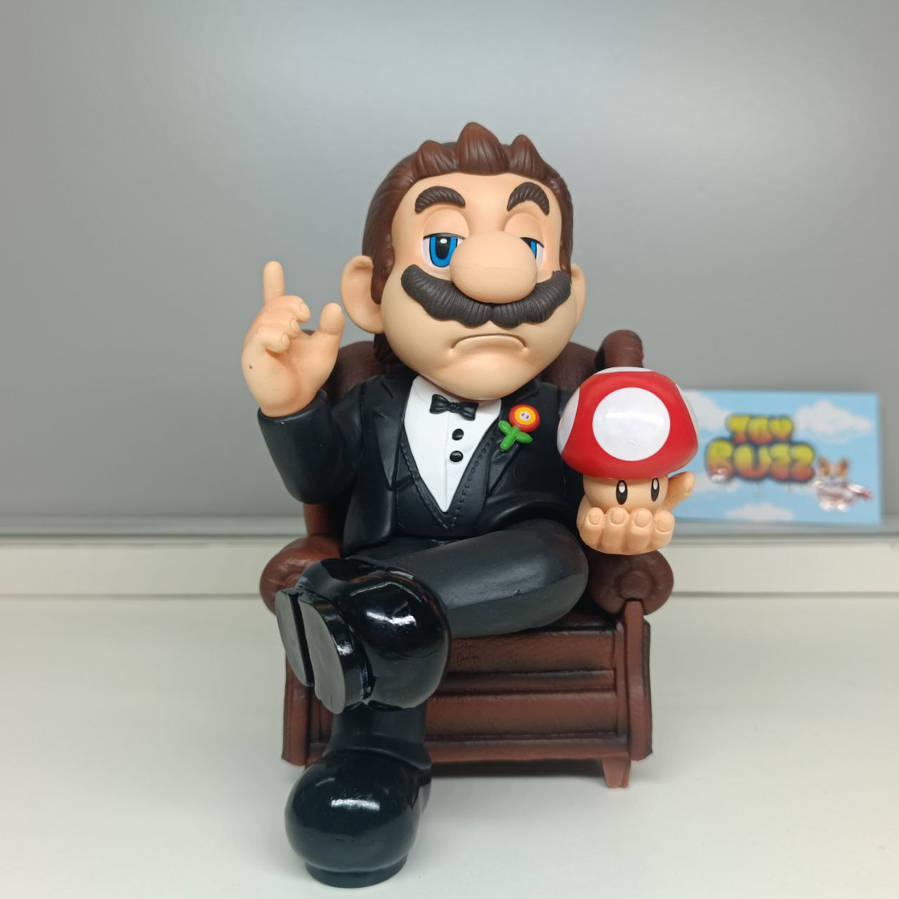 Godfather x Mario Statue