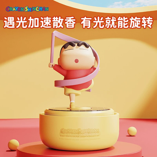 Rotating shinchan for car dashboard with aroma