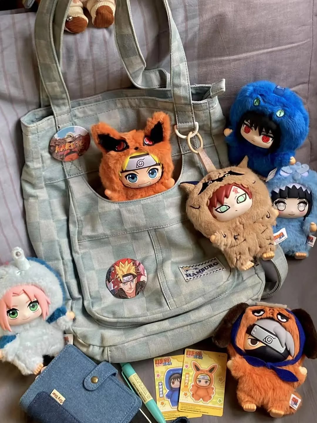 Naruto Beast Party Plush Keychain | Blind Box